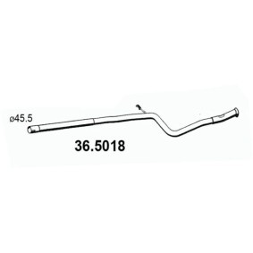 Acquista Tubo gas scarico da ASSO 36.5018 a buon mercato per soli 96,88 €