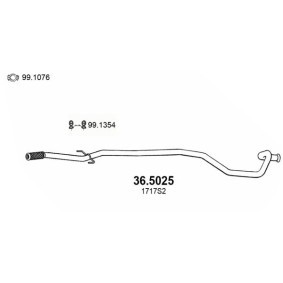 Acquista Tubo gas scarico da ASSO 36.5025 a buon mercato per soli 127,60 €