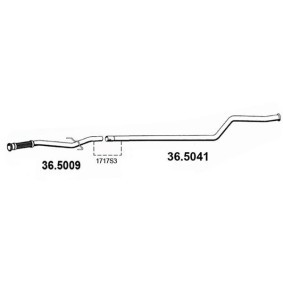 Acquista Tubo gas scarico da ASSO 36.5041 a buon mercato per soli 72,83 €