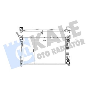 Kühler, Motorkühlung 360600 von KALE OTO RADYATOR günstig für 160,74 € online kaufen