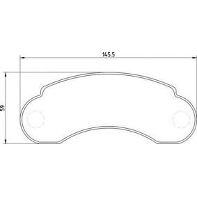 Bremsbeläge von MAGNETI MARELLI für Istana Kastenwagen günstig online kaufen