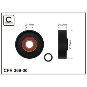 Compre Rolo tensor, correia trapezoidal estriada de CAFFARO online para C70 II Cabrio (542) a preços moderados