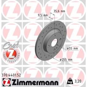 Bremsscheibe 370.4401.52 von ZIMMERMANN günstig für 66,62 € online kaufen