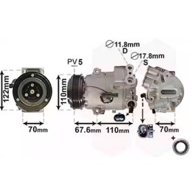 Acquista Compressore aria condizionata da VAN WEZEL 3700K606 a buon mercato per soli 431,99 €