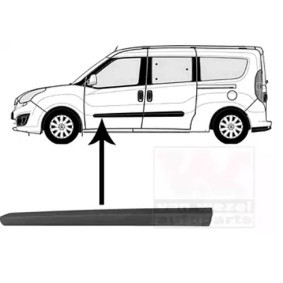 Compre Moldura de puerta de VAN WEZEL online para Combo D Furgoneta / Familiar (X12) a precios moderados