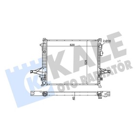 Achetez des Radiateur du moteur KALE OTO RADYATOR 375200 à prix pour 252,72 €