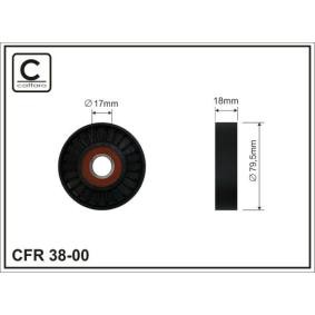 Spannrolle, Keilrippenriemen 38-00 von CAFFARO günstig für 15,08 € online kaufen