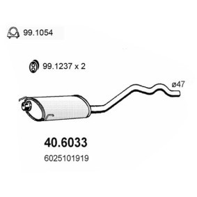 Køb Mellempotte af ASSO 40.6033 til den lave pris 1281,46 DKK
