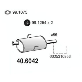 Køb Mellempotte af ASSO 40.6042 til den lave pris 1340,09 DKK