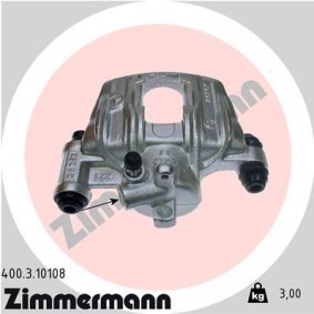 Kjøp Bremsecaliper av ZIMMERMANN 400.3.10108 til den lave prisen 2072,83 NOK
