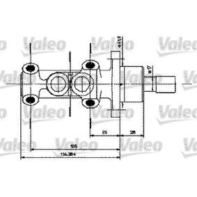 Comprar Cilindro principal de freno de VALEO 402251 a bajo precio de 248,10 €