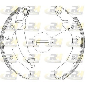 Bremsbackensatz 4086.01 für DAEWOO