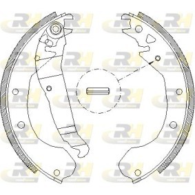 Bremsbackensatz 4090.00 für DAEWOO