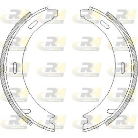 Bremsbackensatz, Feststellbremse 4094.02 von ROADHOUSE günstig für 29,98 € online kaufen