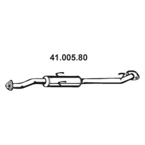 Mittelschalldämpfer 41.005.80
