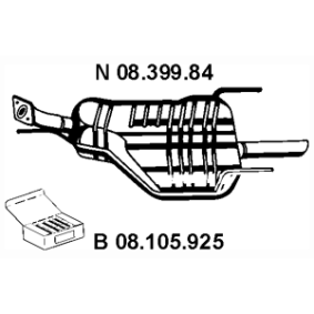 Endschalldämpfer von EBERSPÄCHER
