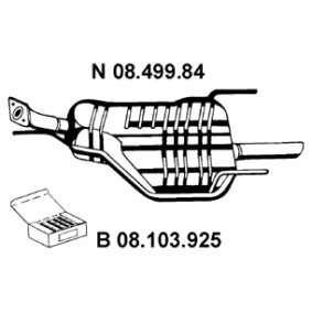 Endschalldämpfer von EBERSPÄCHER