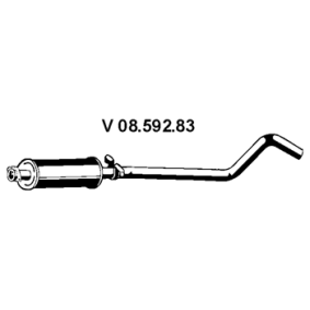 Vorschalldämpfer 08.592.83