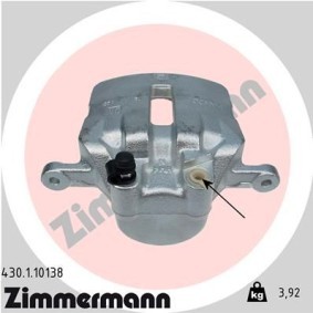 Kjøp Bremsecaliper av ZIMMERMANN 430.1.10138 til den lave prisen 1432,82 NOK