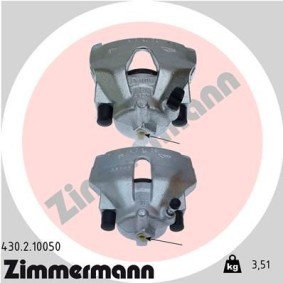 Kjøp Bremsecaliper av ZIMMERMANN 430.2.10050 til den lave prisen 1650,00 NOK