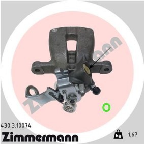 Kjøp Bremsecaliper av ZIMMERMANN 430.3.10074 til den lave prisen 1462,85 NOK