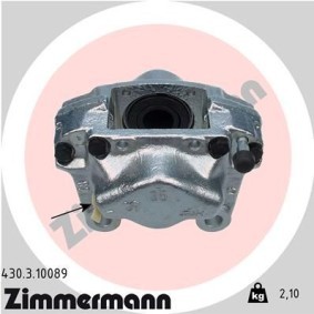 Kjøp Bremsecaliper av ZIMMERMANN 430.3.10089 til den lave prisen 1782,00 NOK