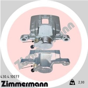 Kjøp Bremsecaliper av ZIMMERMANN 430.4.10077 til den lave prisen 2151,05 NOK