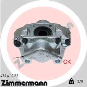 Kjøp Bremsecaliper av ZIMMERMANN 430.4.10136 til den lave prisen 1510,56 NOK