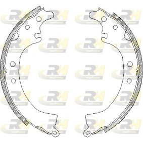 Bremsbackensatz für TOYOTA von ROADHOUSE
