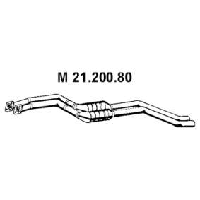 Mittelschalldämpfer 21.200.80