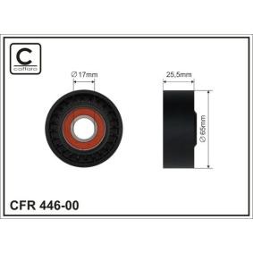 Compre Rolo tensor, correia trapezoidal estriada de CAFFARO online para SPRINTER 3,5-t Camião de plataforma/chassis (907, 910) a preços moderados