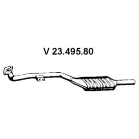 Vorschalldämpfer 23.495.80