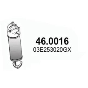 Acquista Catalizzatore da ASSO 46.0016 a buon mercato per soli 343,32 €