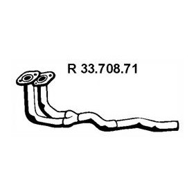 Abgasrohr 33.708.71