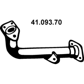 Abgasrohr 41.093.70