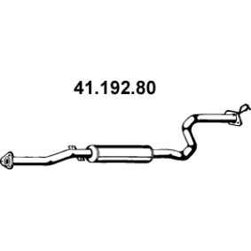 Mittelschalldämpfer 41.192.80