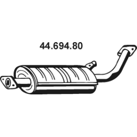 Mittelschalldämpfer 44.694.80