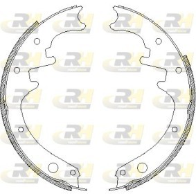 Bremsbackensatz 4658.00