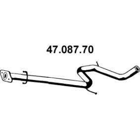 Abgasrohr 47.087.70