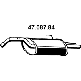 Endschalldämpfer 47.087.84