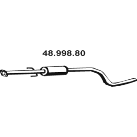 Acquista Marmitta centrale da EBERSPÄCHER 48.998.80 a buon mercato per soli 137,59 €