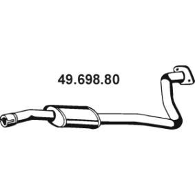 Mittelschalldämpfer 49.698.80