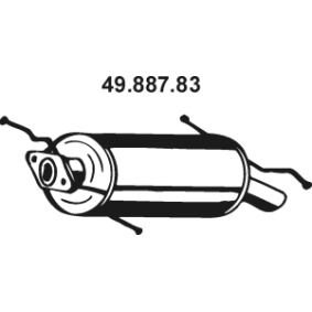 Endschalldämpfer 49.887.83