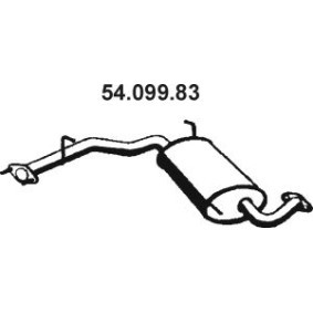 Endschalldämpfer 54.099.83