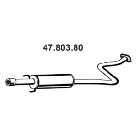 Mittelschalldämpfer 47.803.80