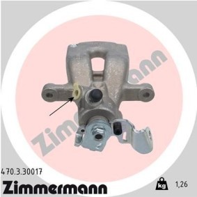 Kjøp Bremsecaliper av ZIMMERMANN 470.3.30017 til den lave prisen 1650,07 NOK