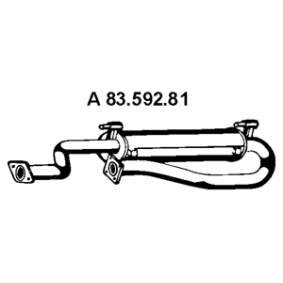 Vorschalldämpfer 83.592.81