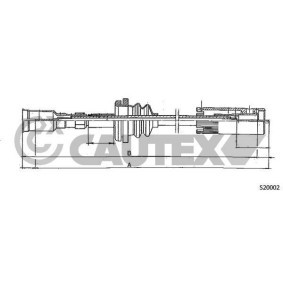 Acquista Cavo tachimetro da CAUTEX 483127 a buon mercato per soli 27,55 €