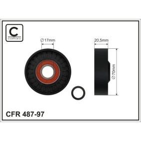 Comprar Polea tensora, correa poli V de CAFFARO 487-97 a bajo precio de 16,63 €