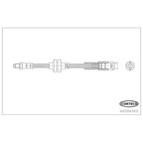 Acquista Tubo freno da CORTECO 49384160 a buon mercato per soli 57,88 €